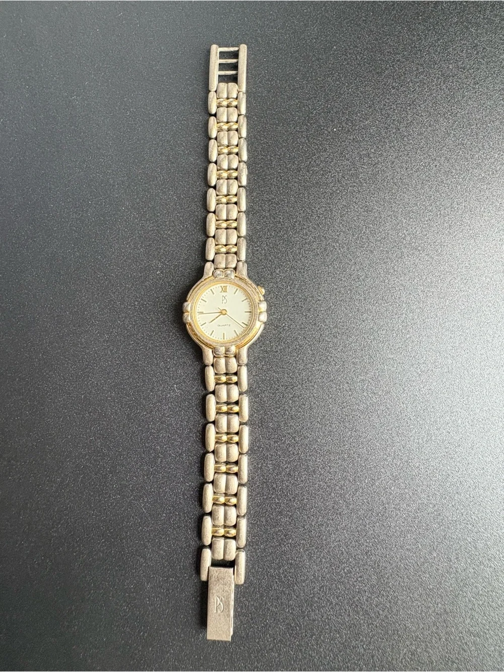 PS Paul Sebastian Women’s Vinatge Two-Tone Quartz Bracelet Watch - Silver & Gold